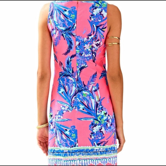 Lilly Pulitzer Tiki Pink Out On a Limb Tandie Shift | Size 6 - Picture 4 of 10